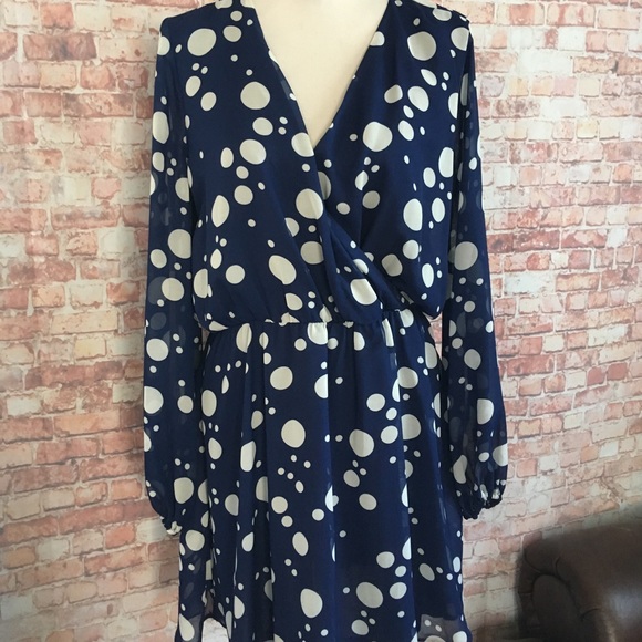ASOS Polka Dot Wrap-Style Dress - Picture 5 of 6